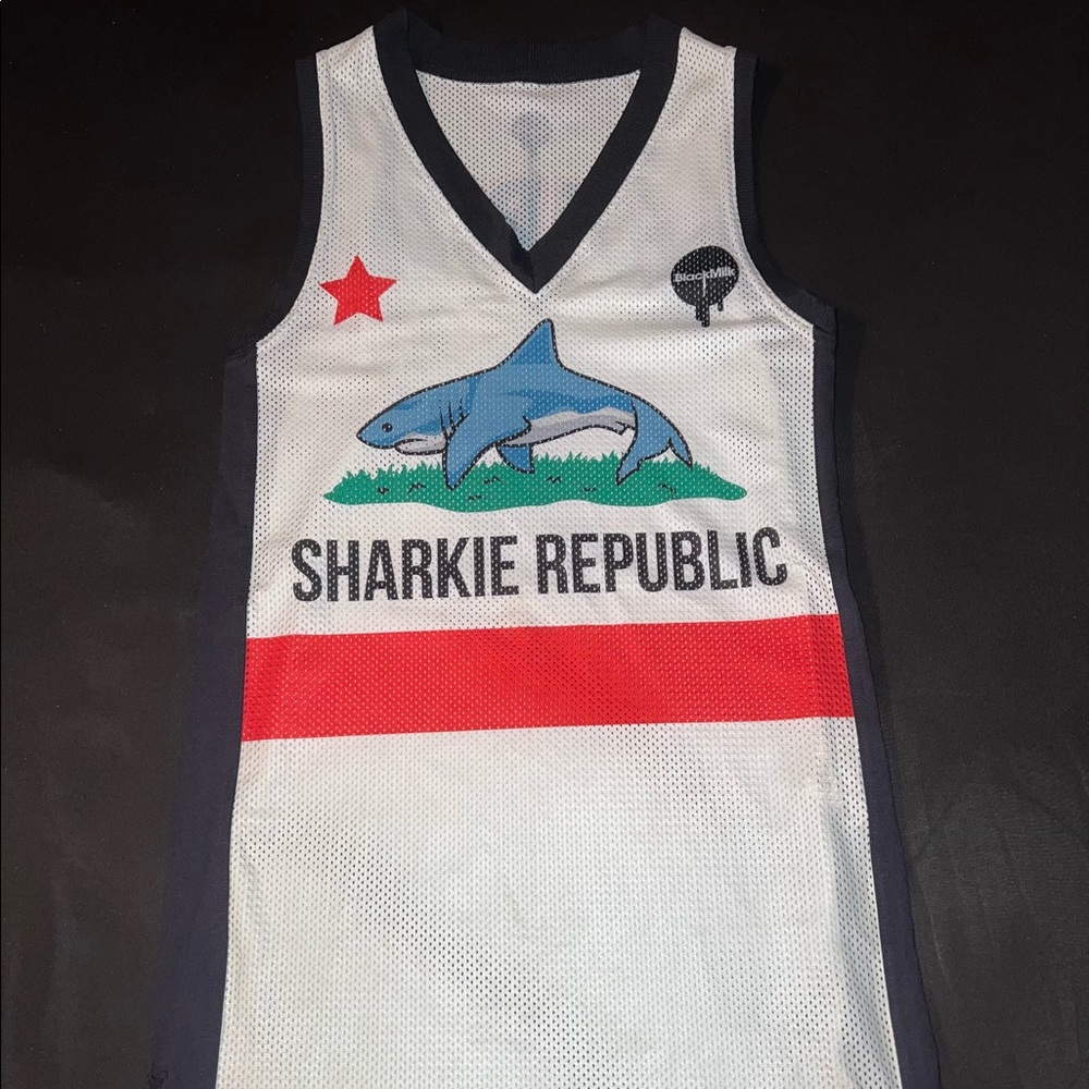 XXS Sharkie Republic Jersey by Blackmilk Clothing